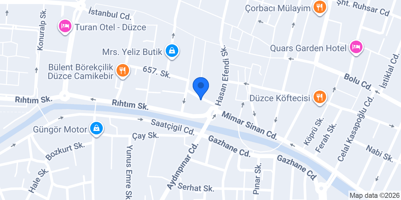 Hifa Butik konumu