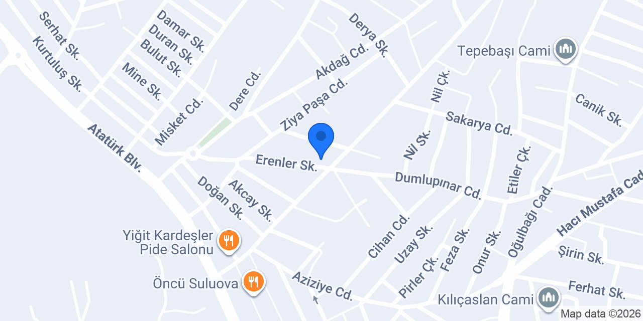 ÖZTEMÜRLER GİYİM konumu