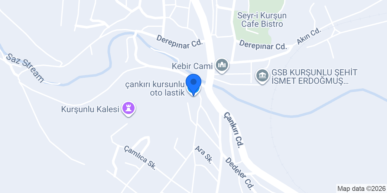 çankırı kursunlu oto lastik konumu