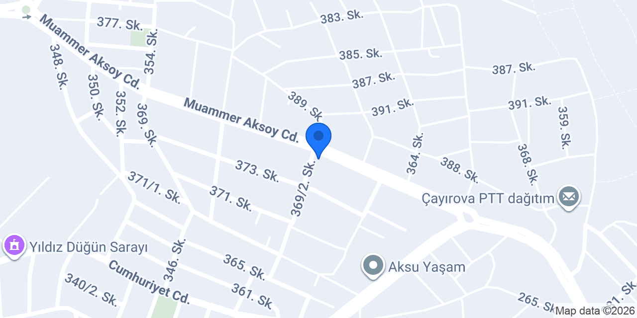 AK Mutfak Mobilya&Dekorasyon konumu
