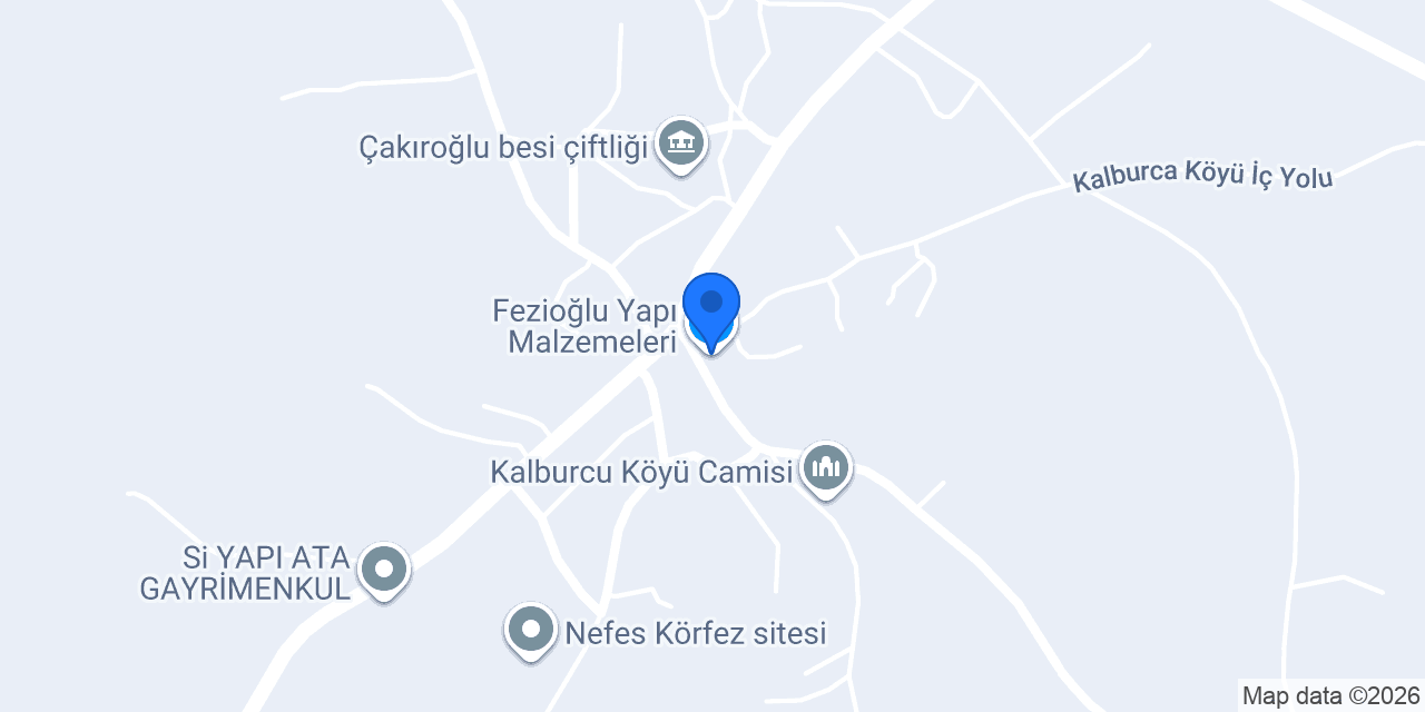 Fezioğlu Yapı Malzemeleri konumu