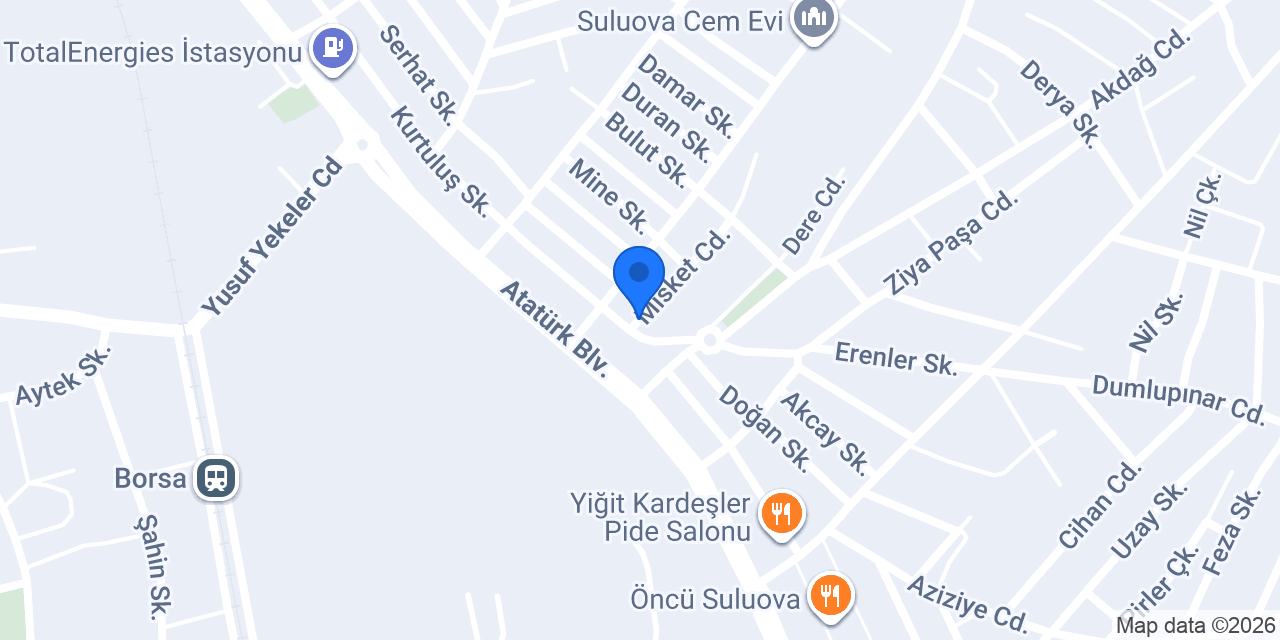 Pınar Veterinerlik konumu