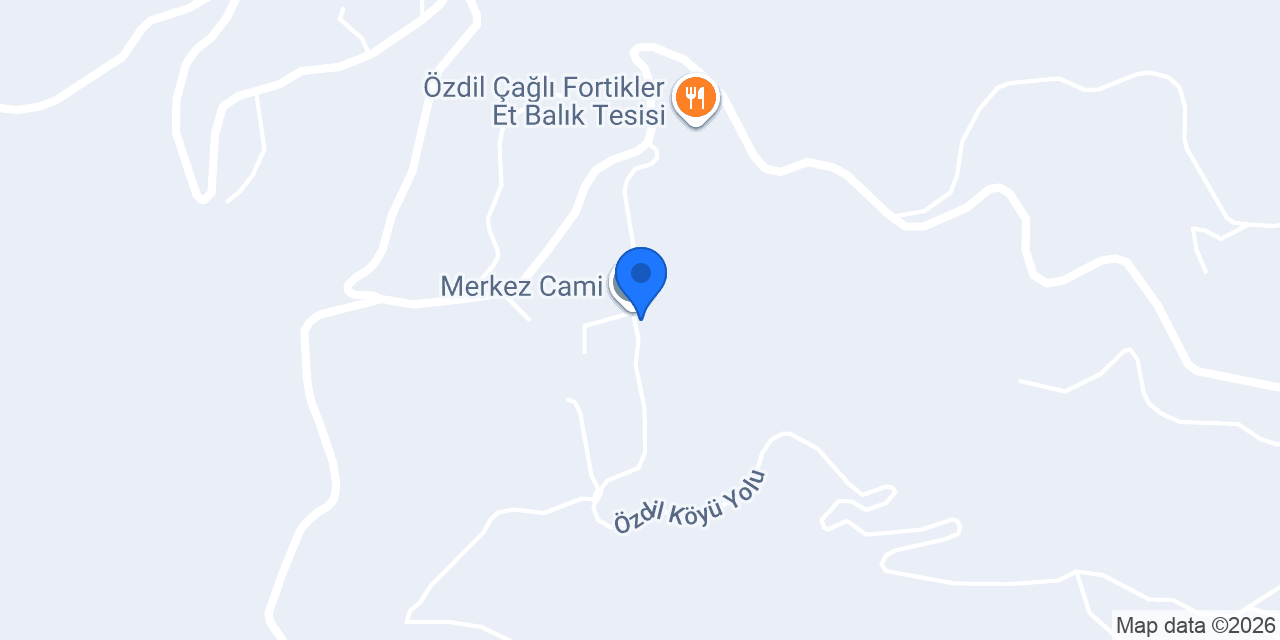 Özdil Aile Sağlık Merkezi konumu
