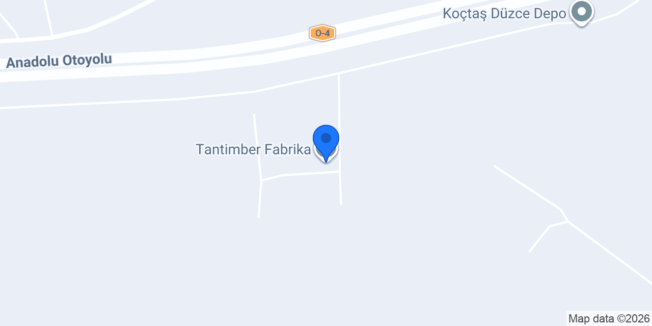 Tantimber Fabrika konumu