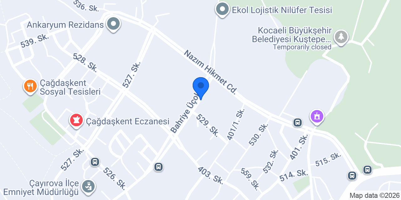 DEMİRCAN LOJİSTİK konumu
