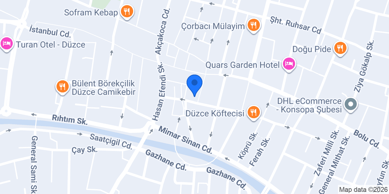 Gül Mobilya konumu