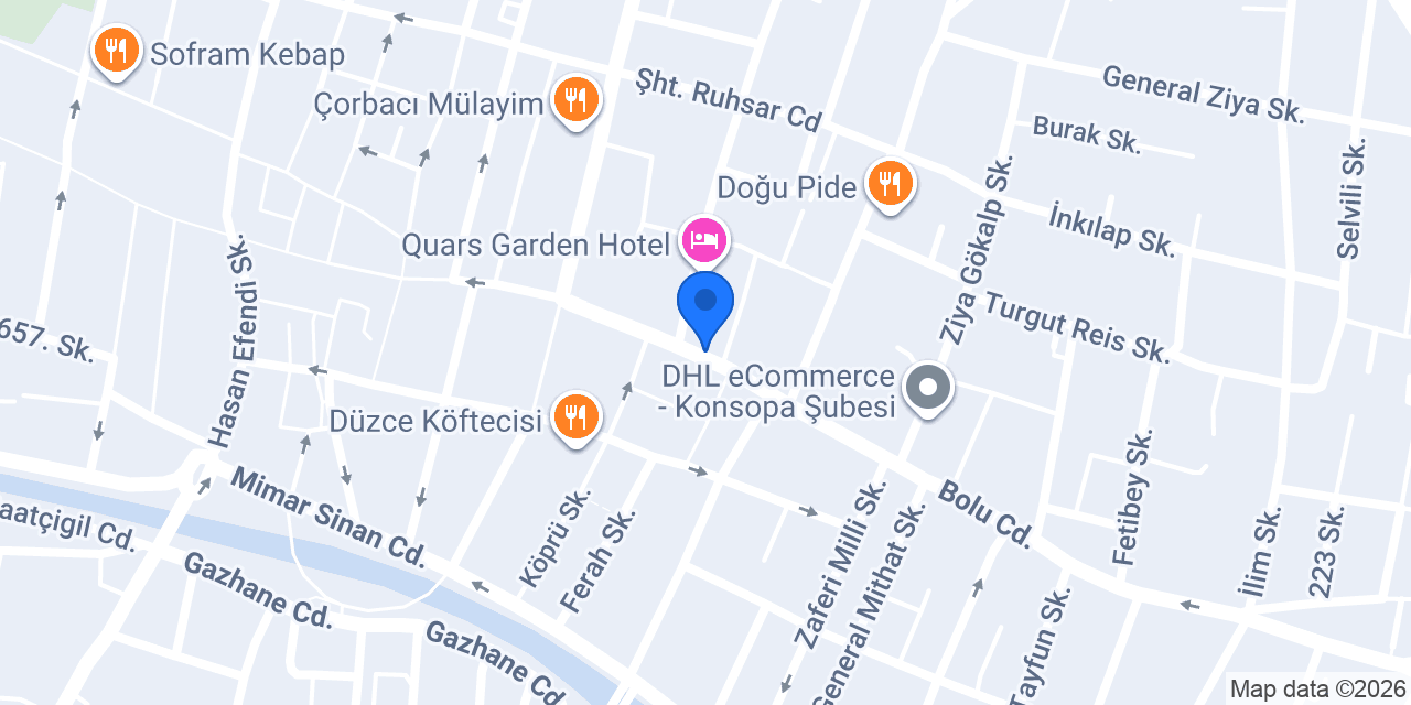 YAKAMOZ ÇİÇEK DÜZCE konumu