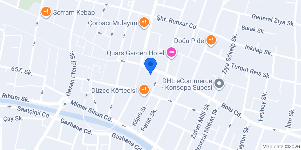 Melike Bayan Kuaförü konumu