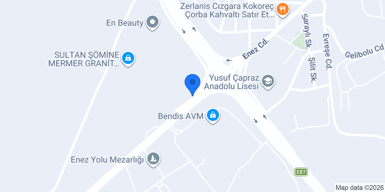 Sayman Mermer granit konumu