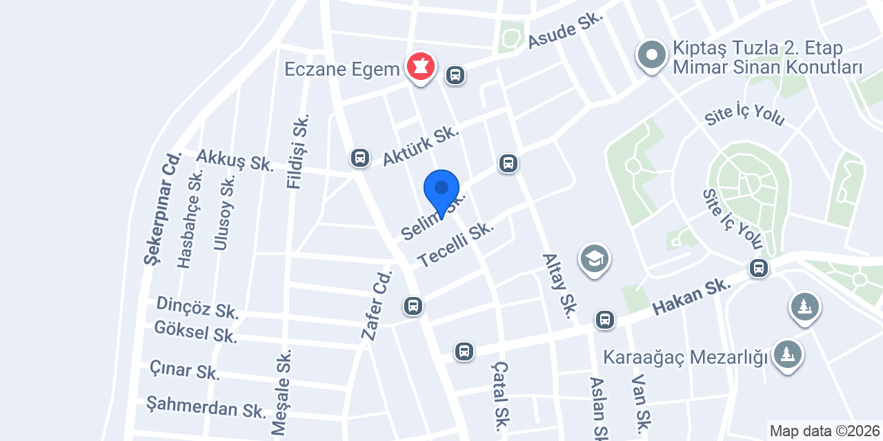 Maraş dondurma konumu