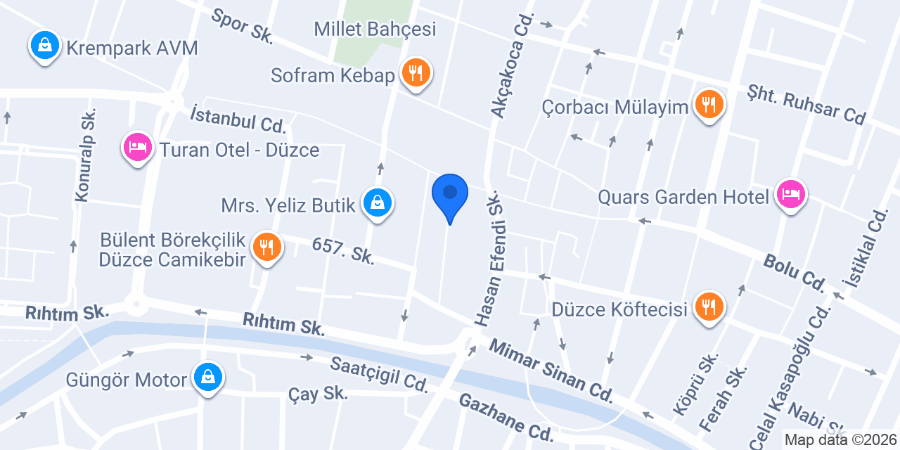 Birey Tur DÜZCE konumu