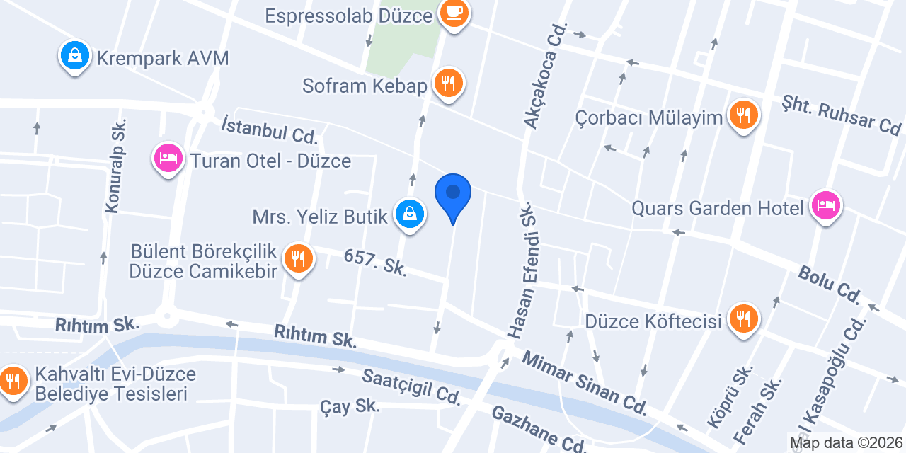 Kardeşler Bayan Kuaförü konumu