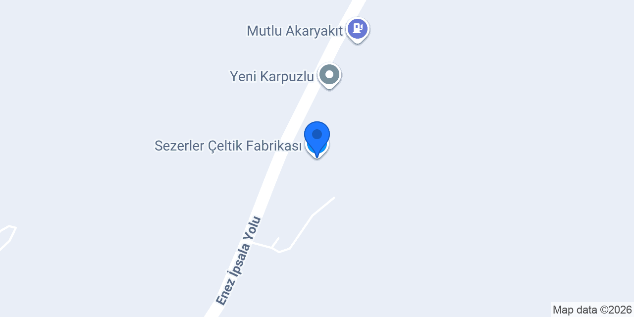 Sezerler Çeltik Fabrikası konumu