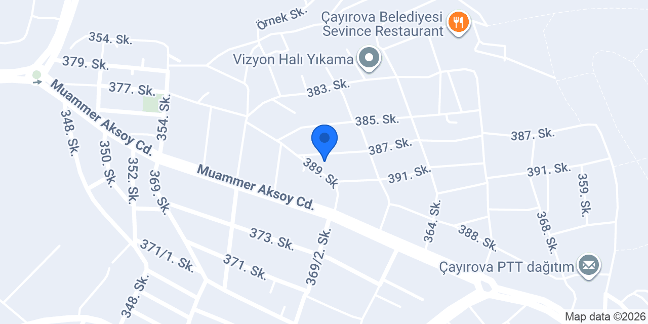 Elvan İnşaat Çayırova konumu