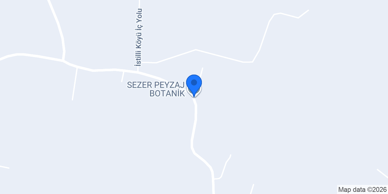 SEZER PEYZAJ BOTANİK konumu