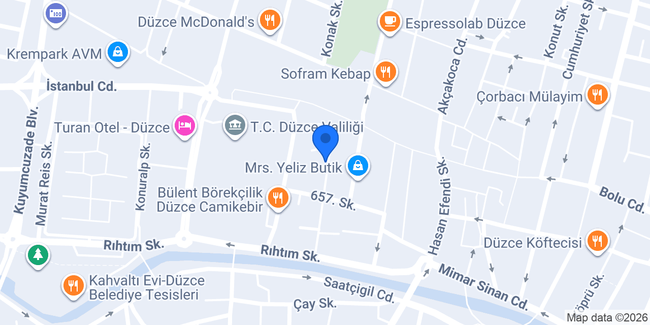 Türkan Bayan Kuaförü konumu