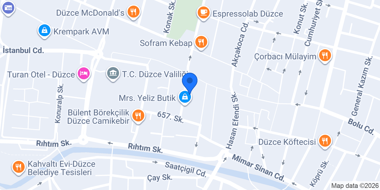Terzi Necati Korkmaz Bay/Bayan konumu