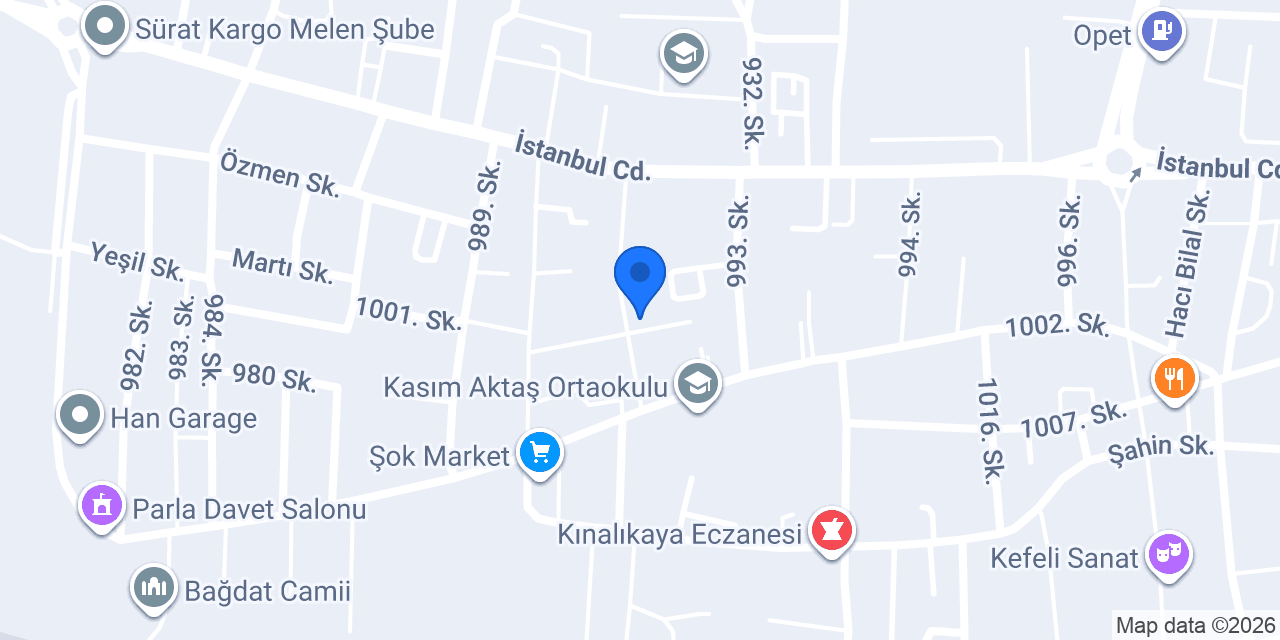 Yeni Ilgaz Eczanesi konumu