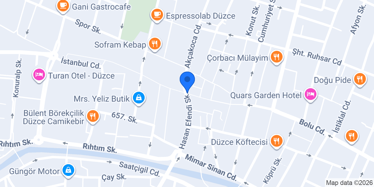 Vodafone Cep Merkezi konumu