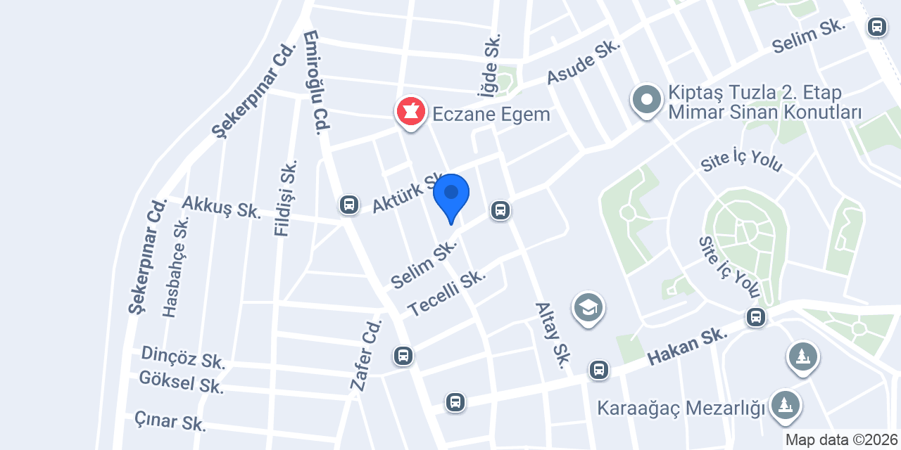 Esen Kuaför konumu