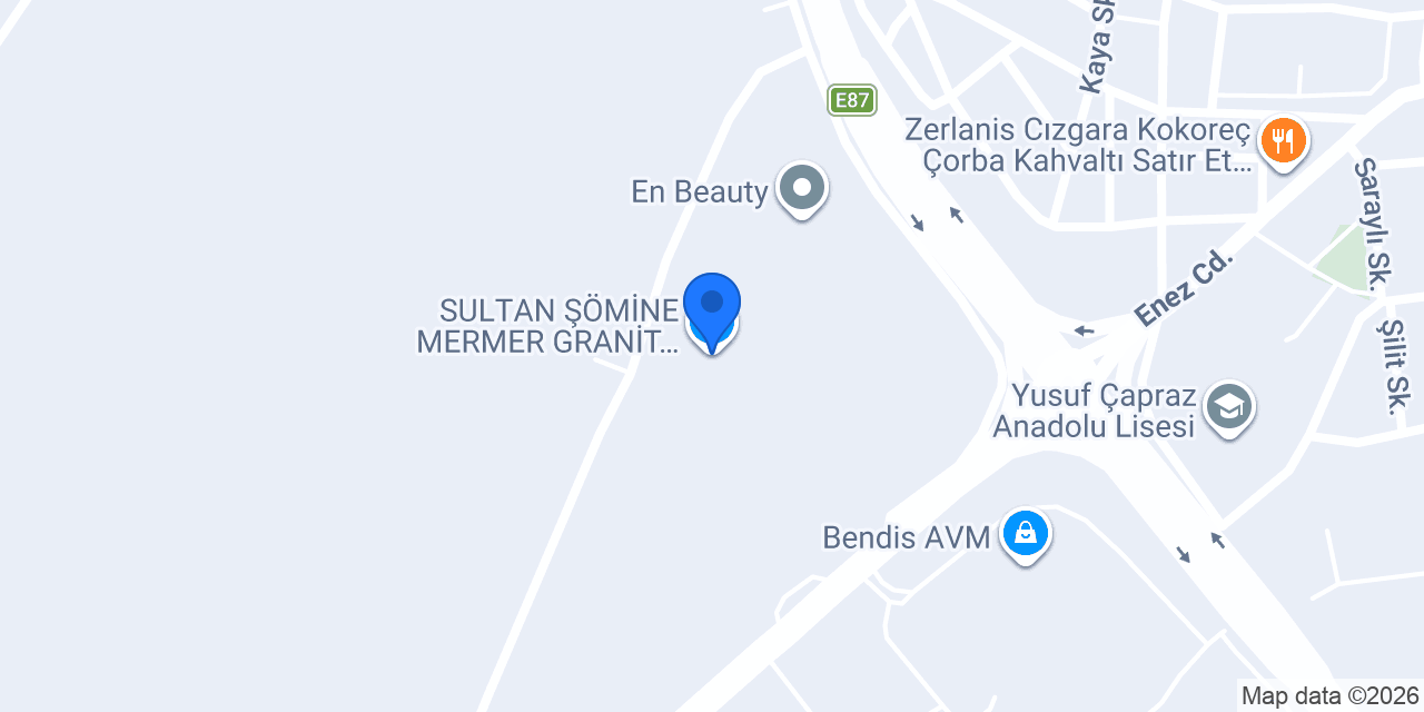 SULTAN ŞÖMİNE MERMER GRANİT KEŞAN konumu