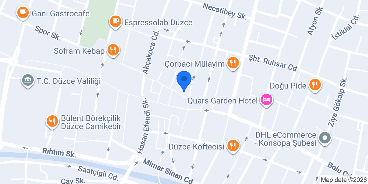 Namlı Döner konumu