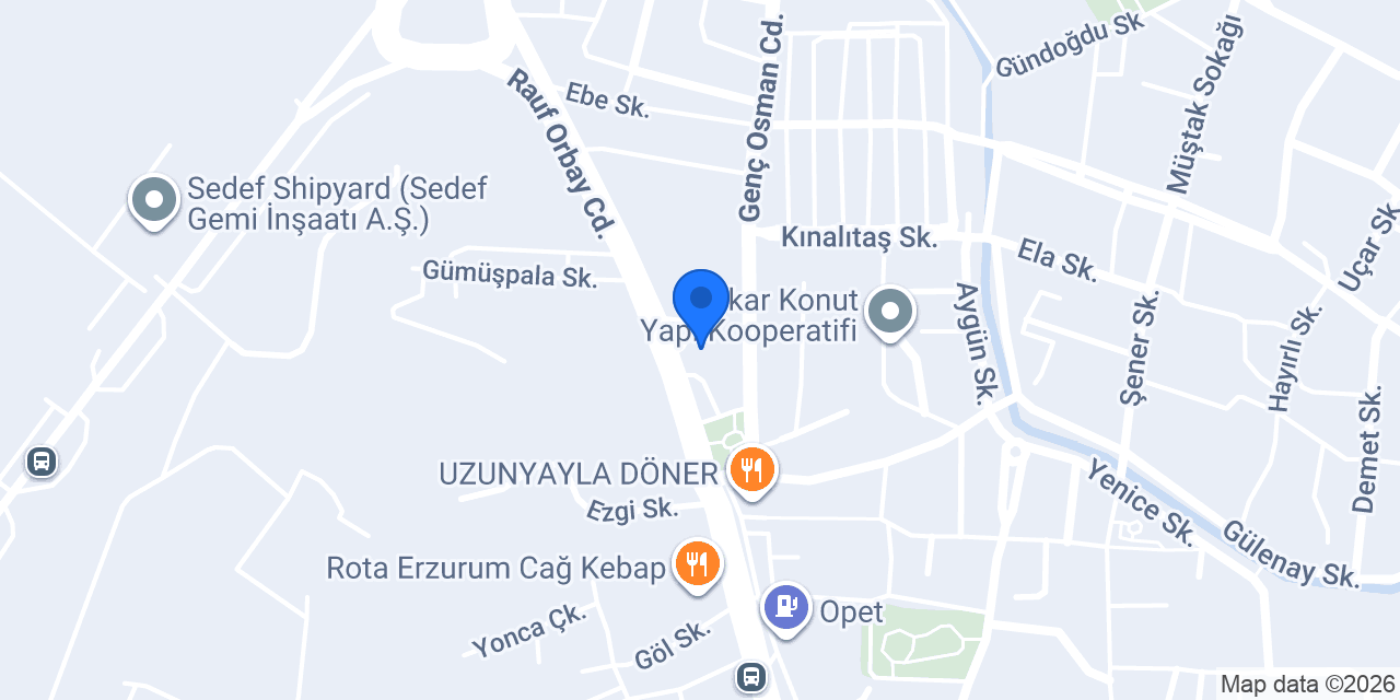 AKKAN MARITIME A.S. konumu