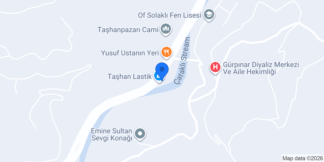 EK Oto Yıkama konumu