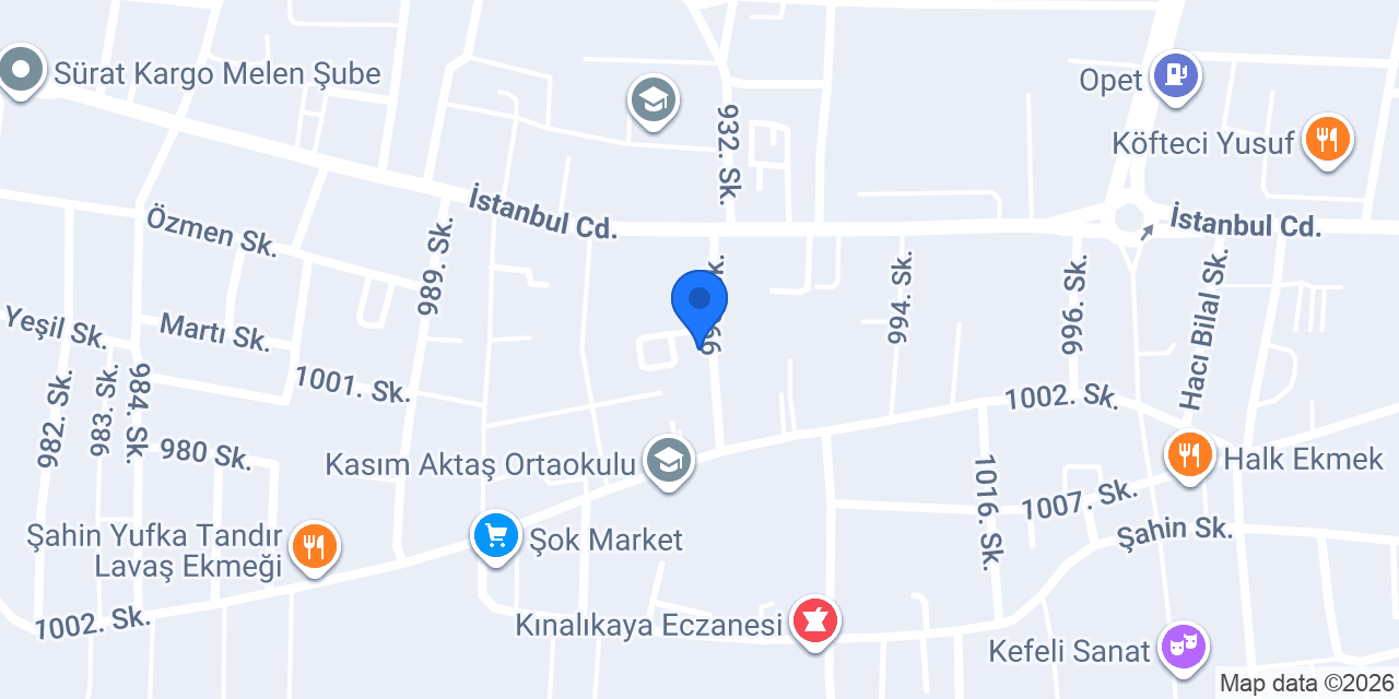 Eges Cafe konumu
