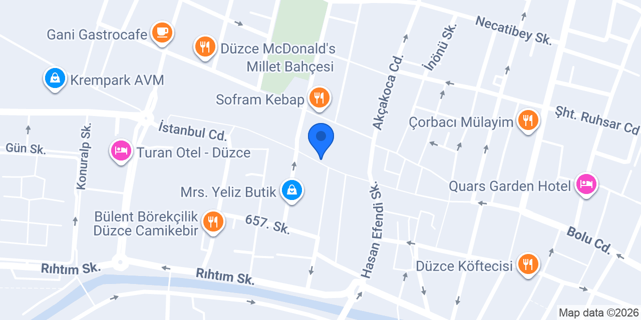 Hanzade Döner konumu