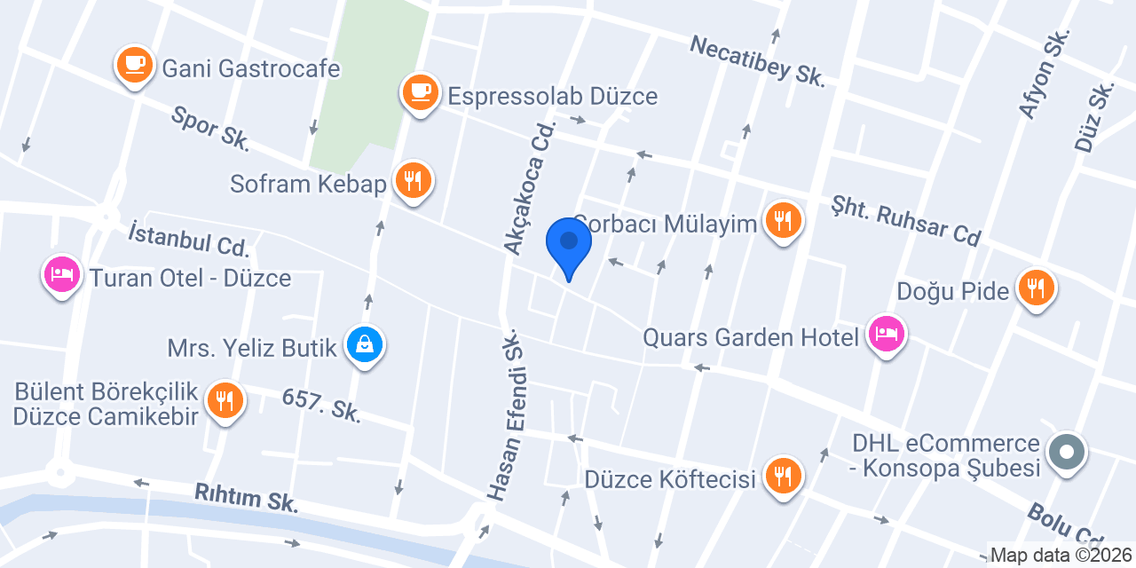 Helvacı Ali Düzce konumu