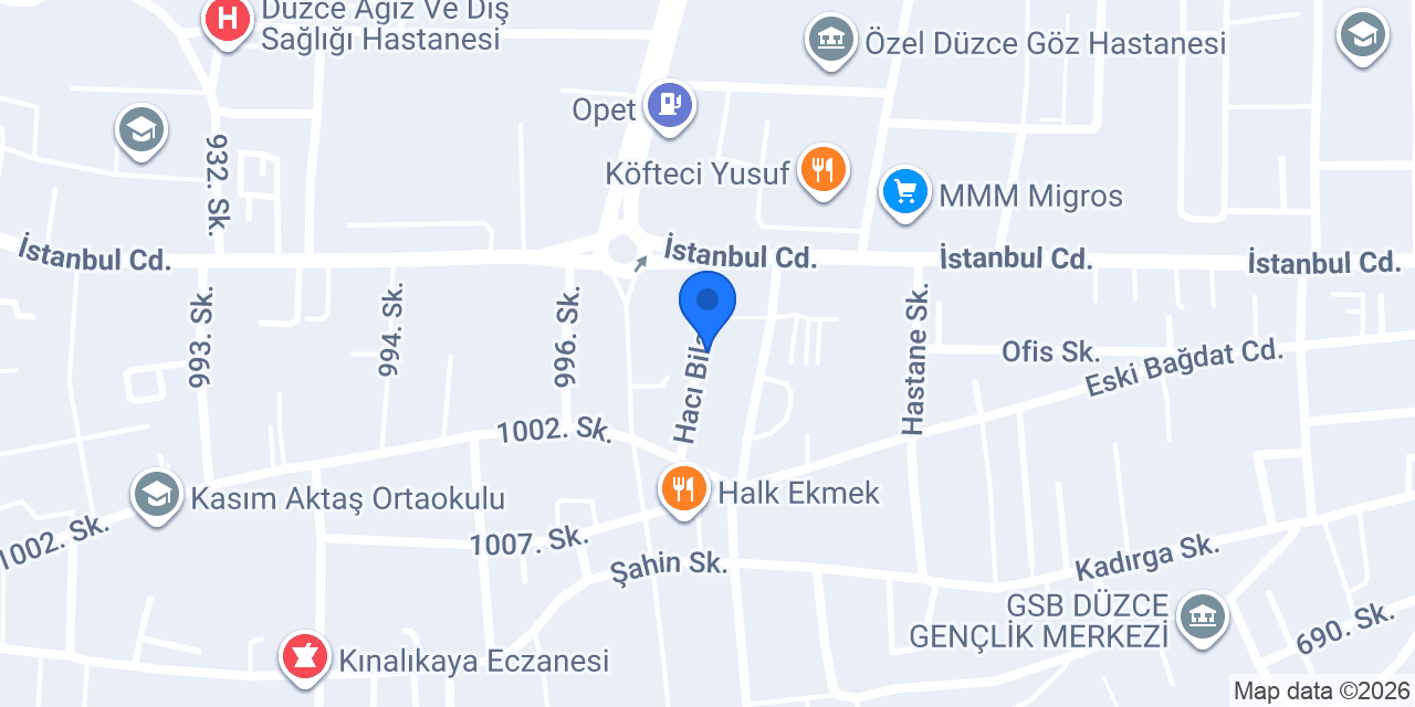 Çağdaş Kız Konukevi konumu