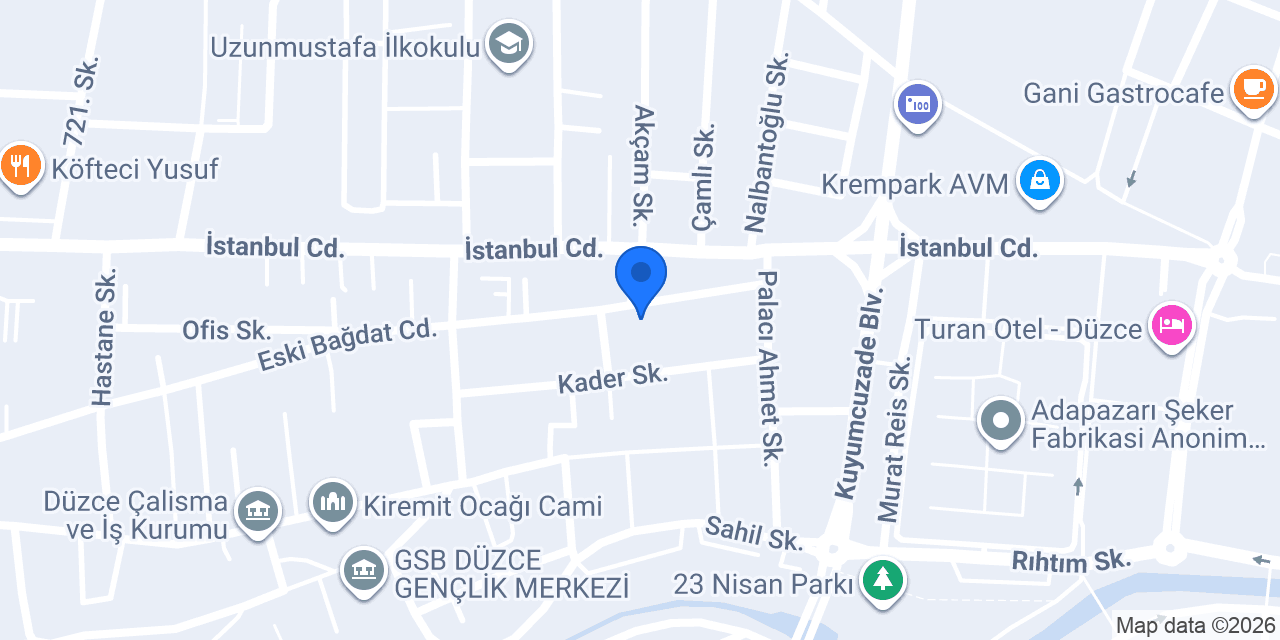 Möbel Khum - Kemal Halim Usta Mobilya konumu