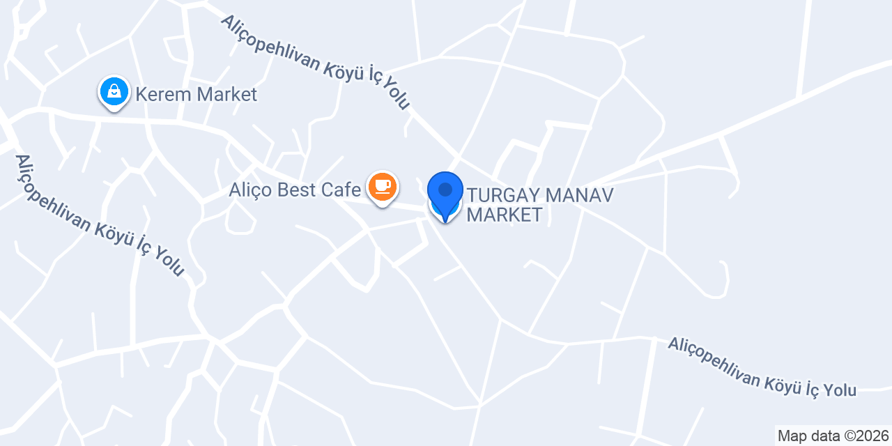 TURGAY MANAV MARKET konumu
