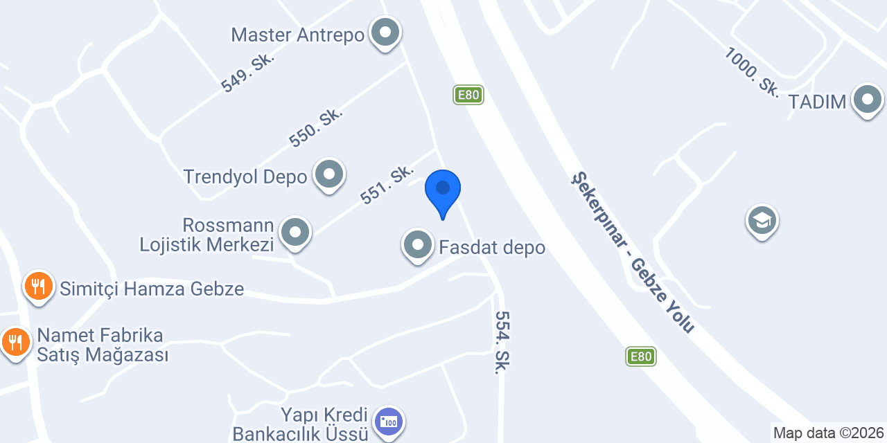 Eurotab Avrasya konumu