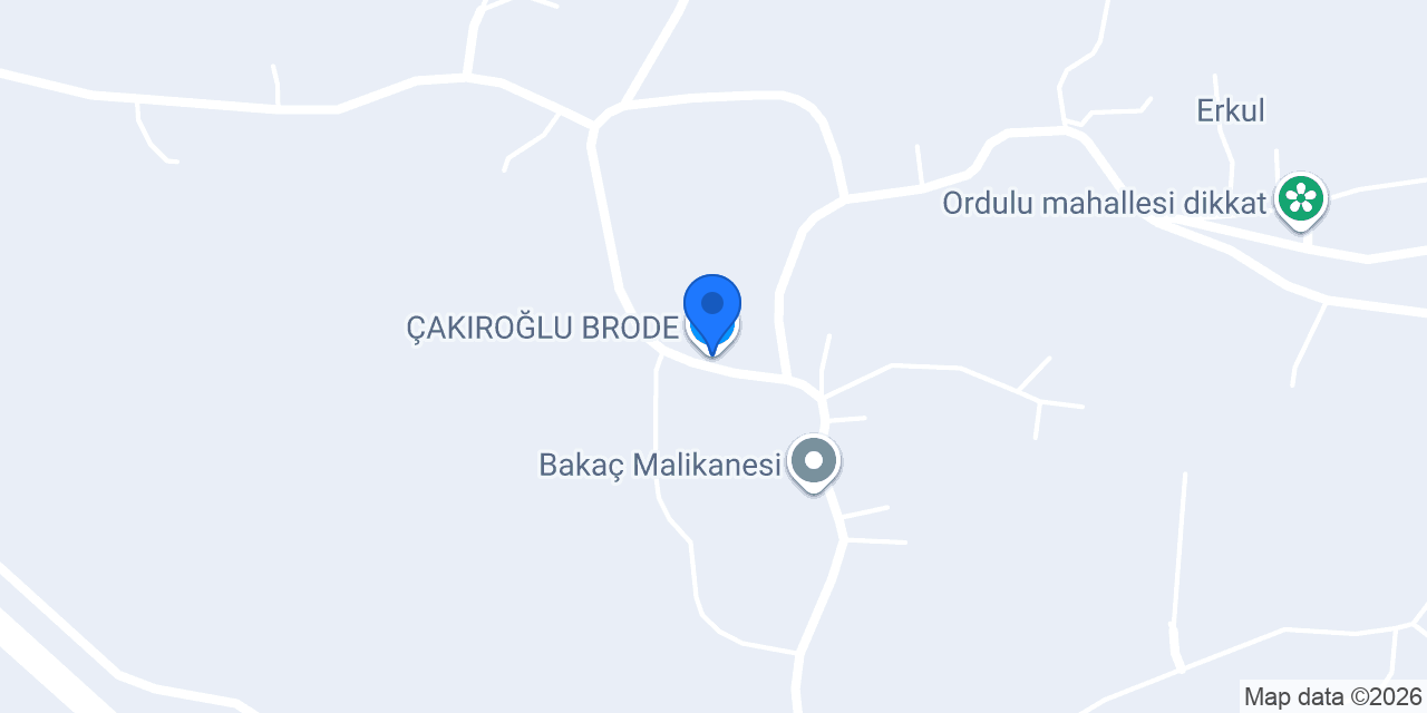 ÇAKIROĞLU BRODE konumu