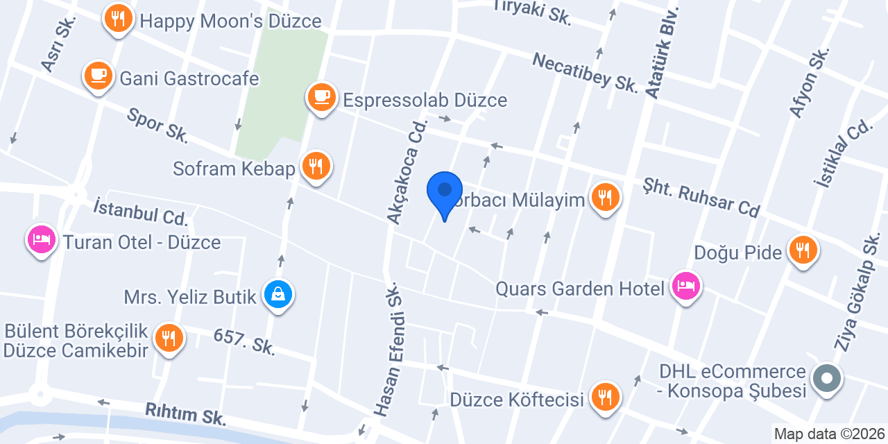 Özbasan Sigorta - Allianz Yetkili Acentesi - Düzce konumu