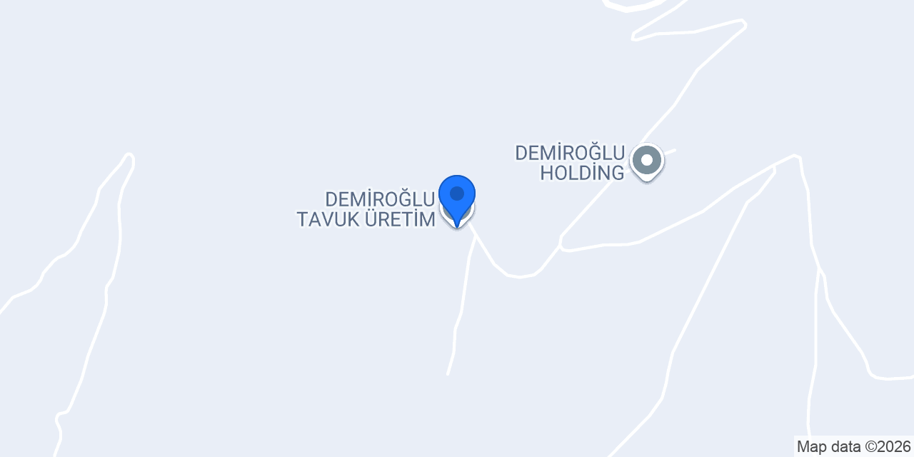 DEMİROĞLU TAVUK ÜRETİM konumu