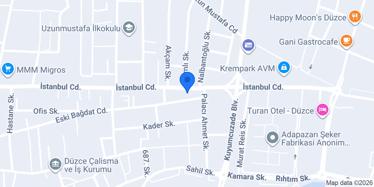 Volta Motor Öznas Ticaret konumu