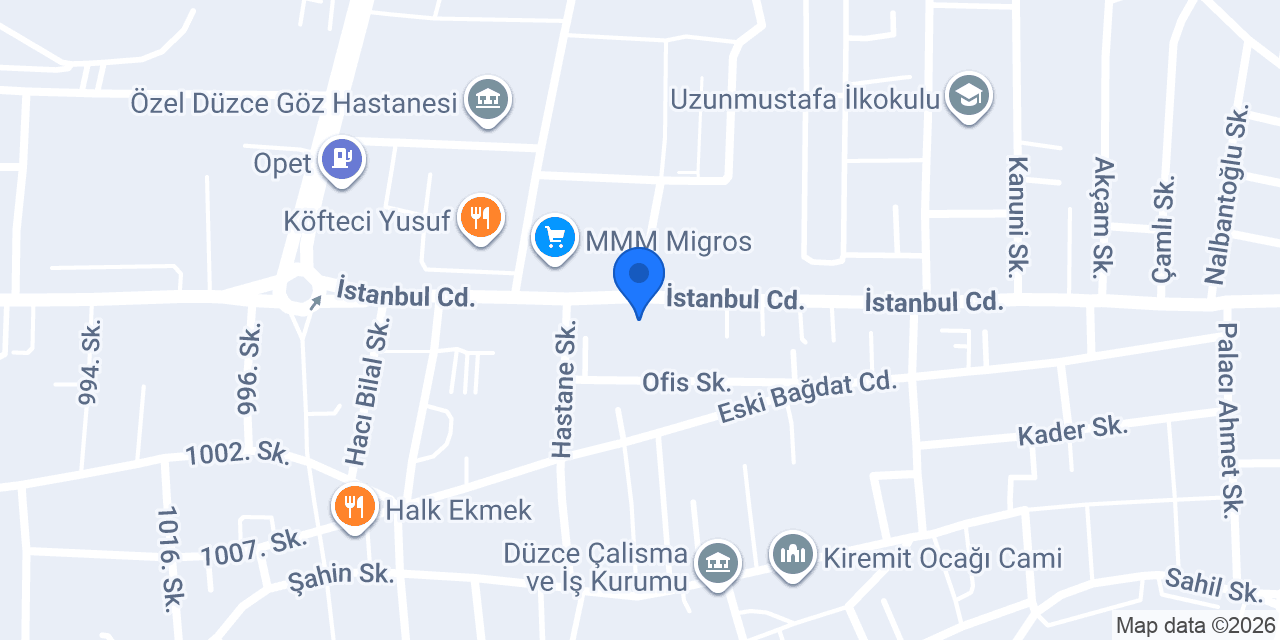 Melen Eczanesi konumu