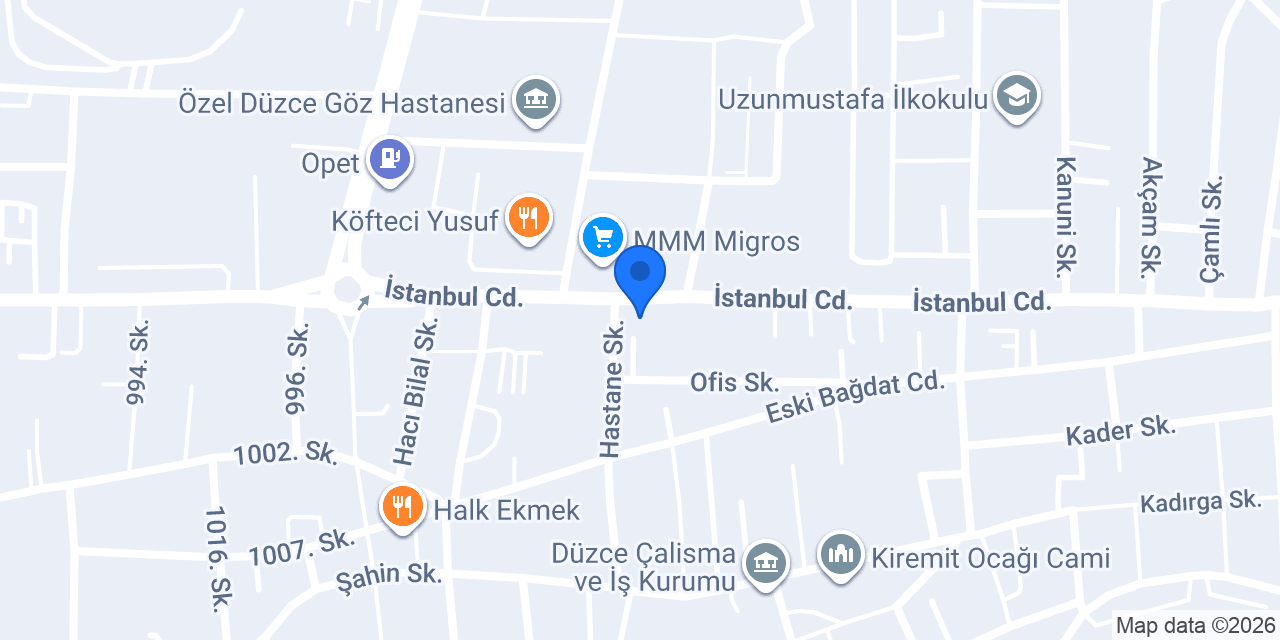Atasun Optik konumu