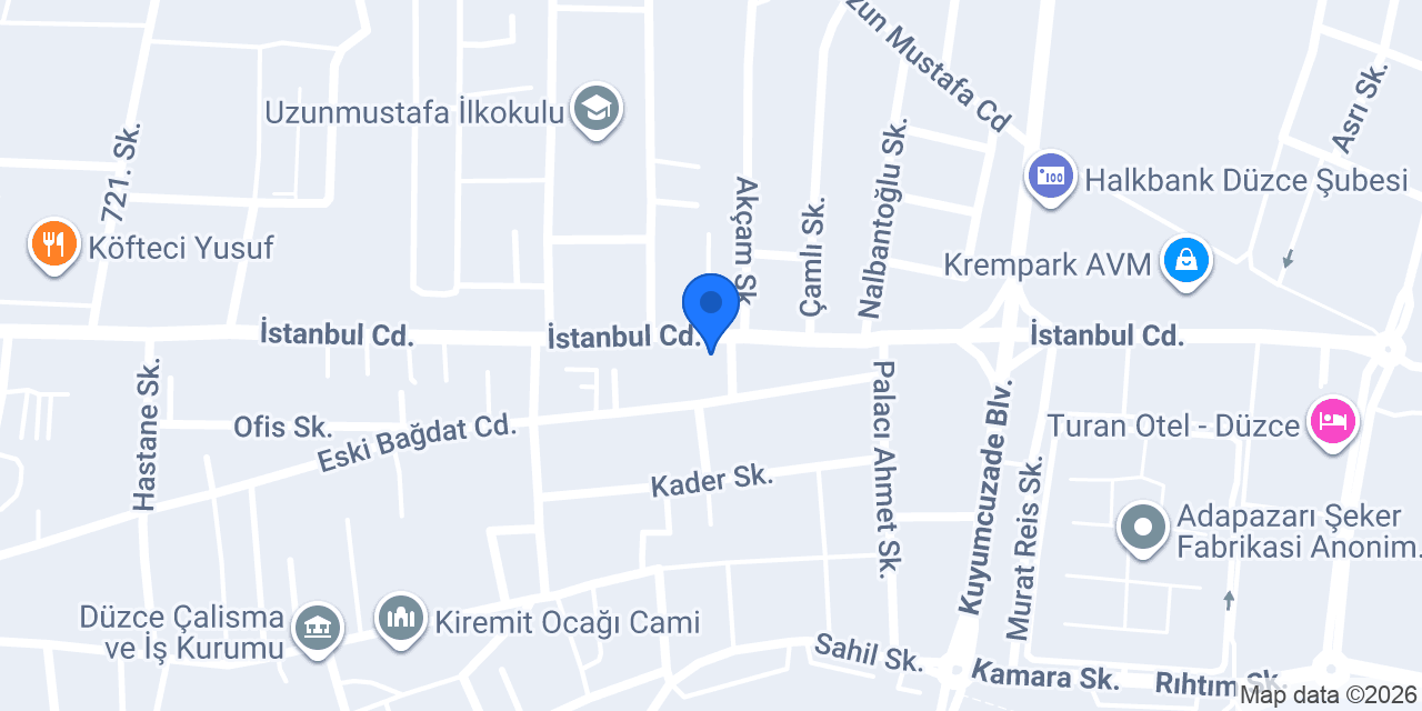 Güler Market konumu