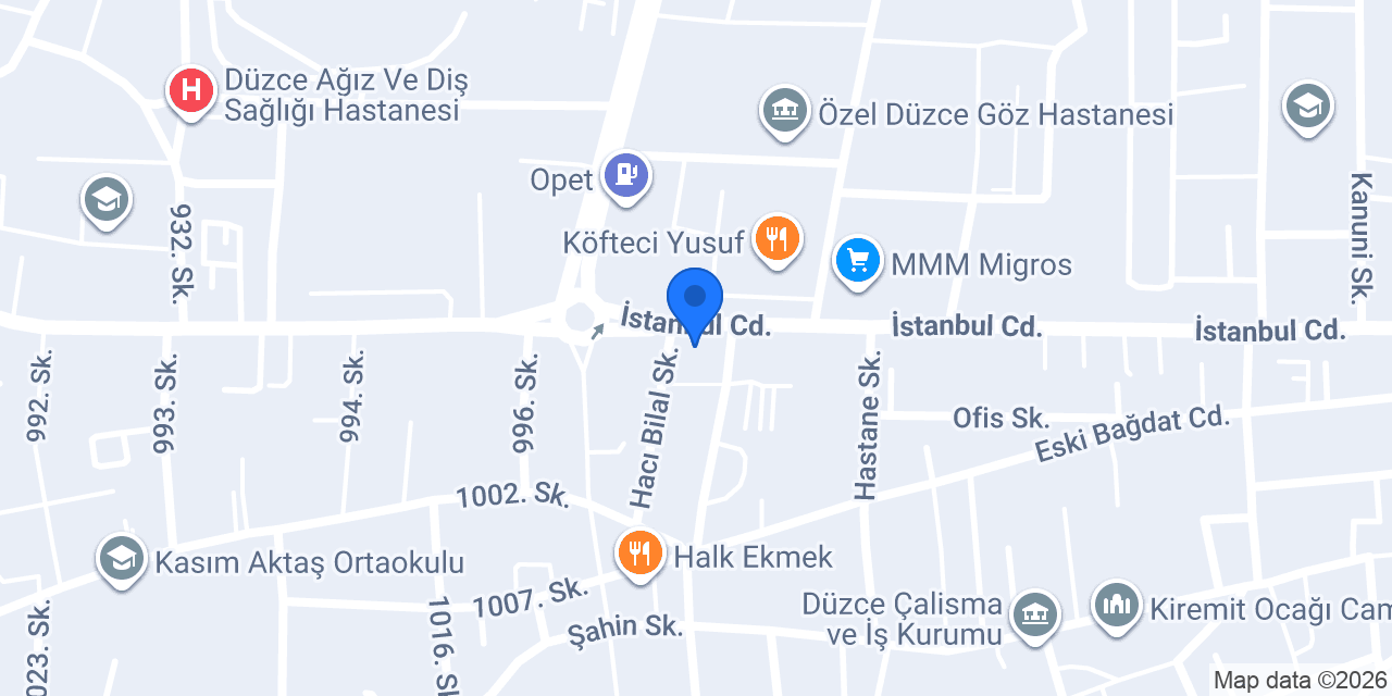 Anka Ortopedi konumu