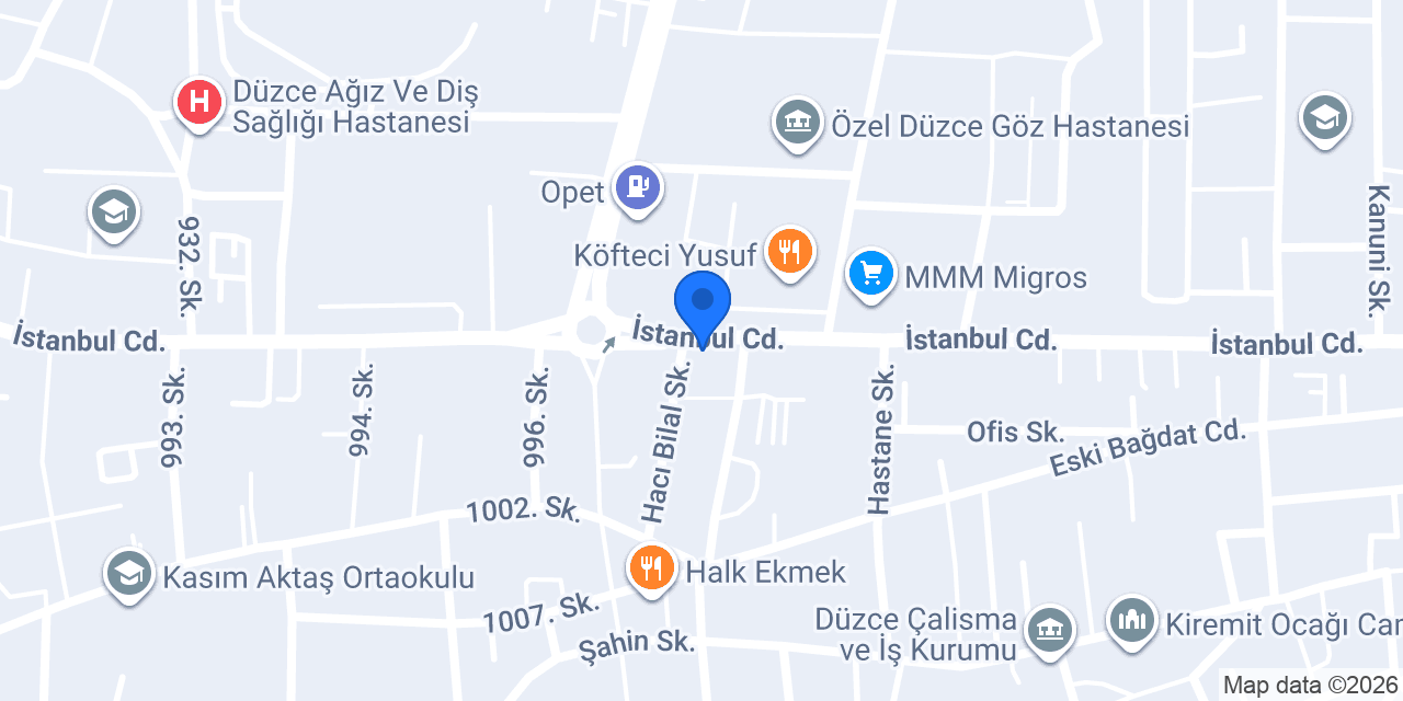 Özcan Medikal konumu