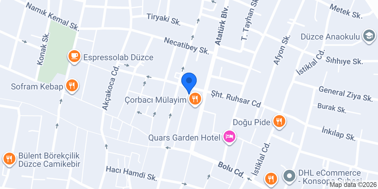 Çelik Elektrik Otomasyon konumu