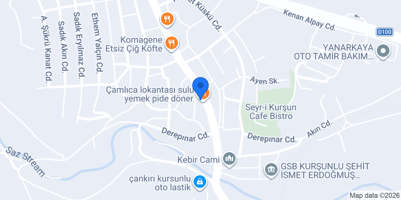 Nur Pastanesi konumu