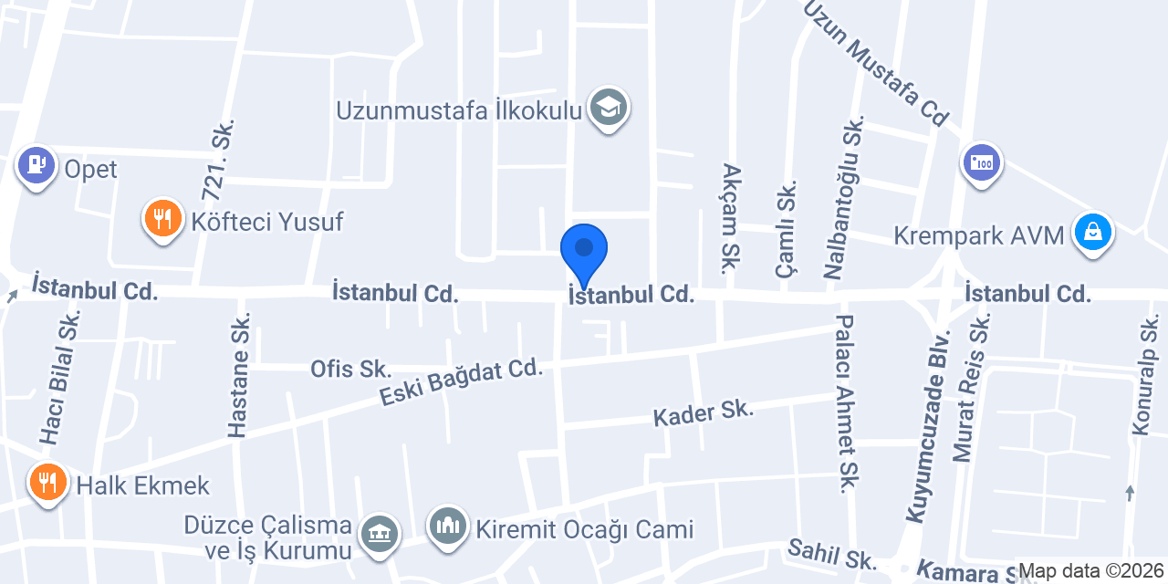 Berk Eczanesi konumu