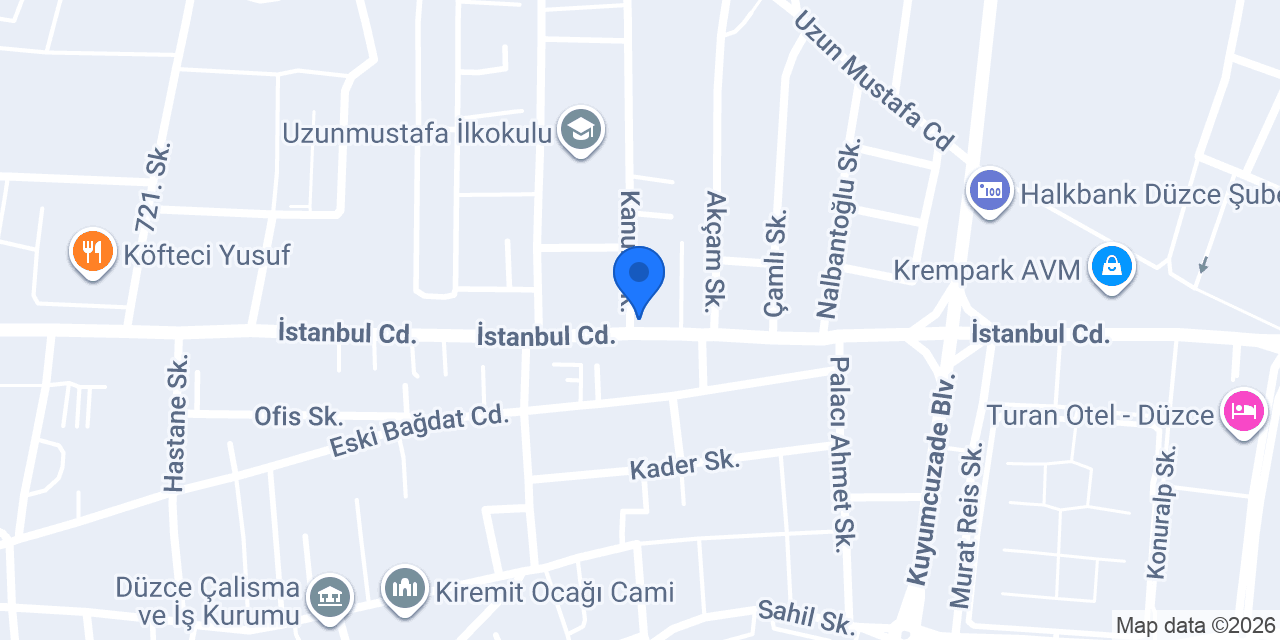 Uzm Dr Cemil Işık Sönmez Klinik konumu