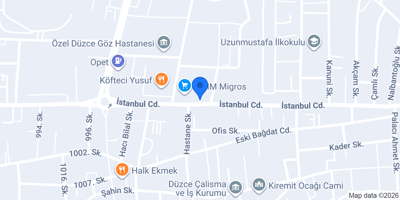 Sağlık Medikal Düzce konumu