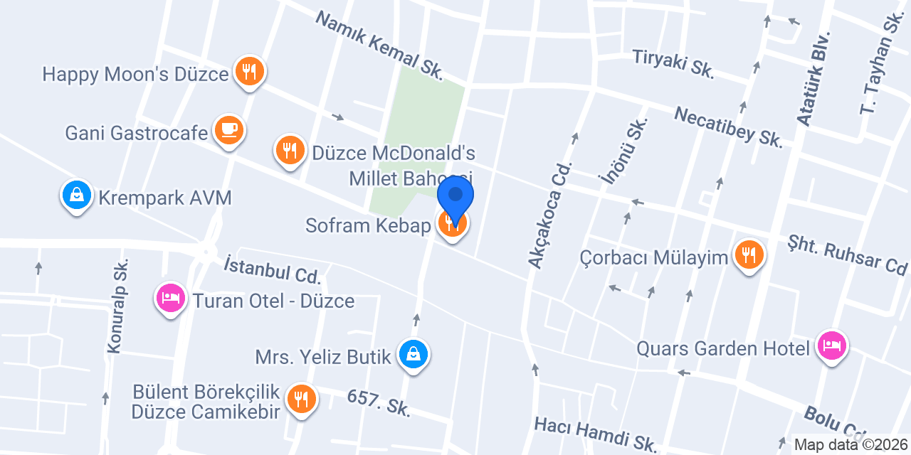 Bravo Çiçek konumu